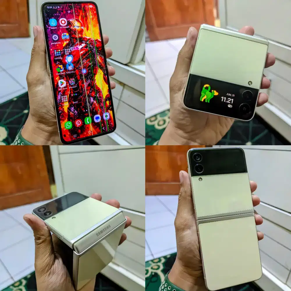 Samsung Z Flip3 5G Ram 8/256
Unit Hp Casan Fisik Mulus 95%