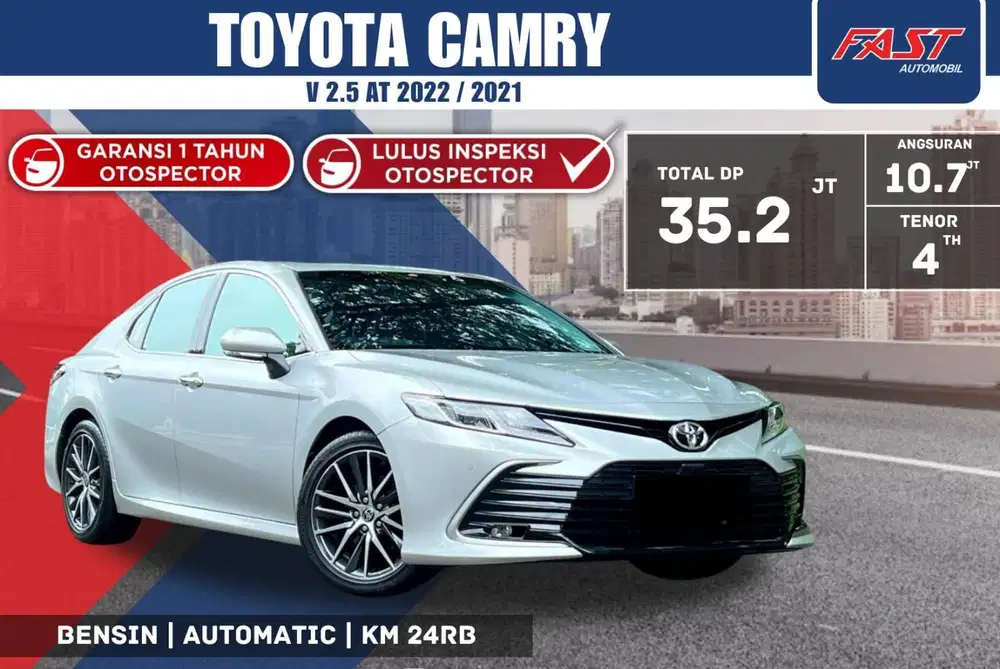 TOYOTA CAMRY V 2022 / 2021 2.5 AT FACELIFT SUNROOF LOW KM.24RB #F5ST