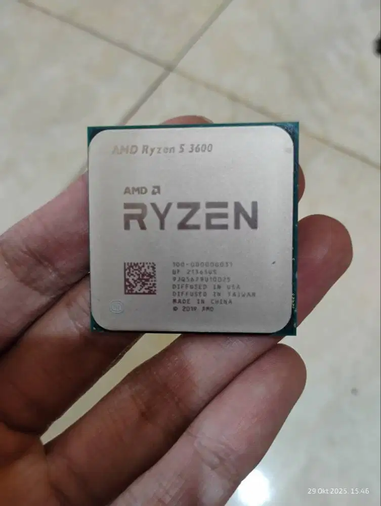 AMD Ryzen 5 3600 Tray 3.6Ghz - 4.2GHz 6C 12T 65Watt PCIe 4.0 x16