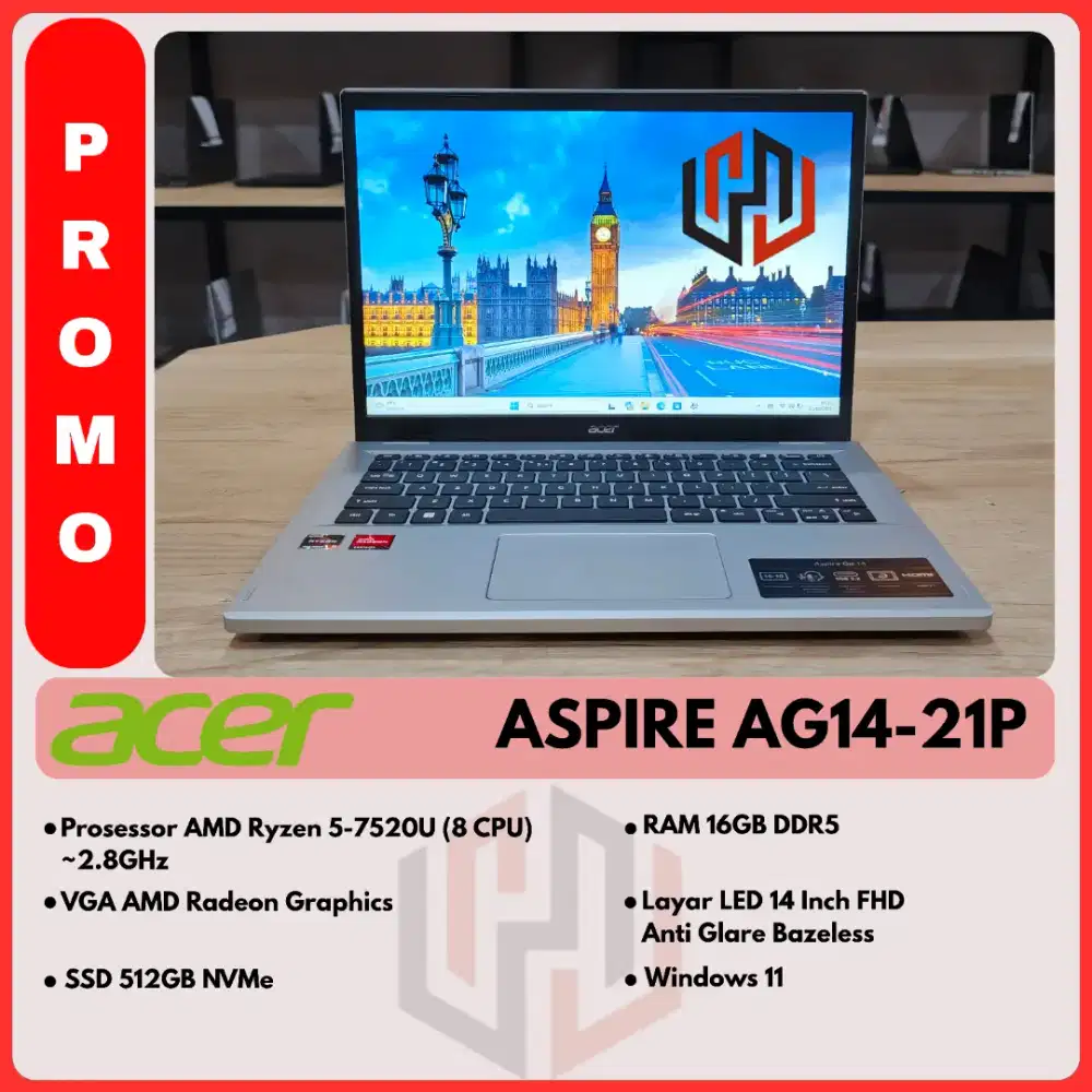 ACER ASPIRE GO AG14 AMD RYZEN 5