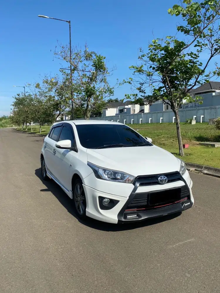 Yaris TRD S Sportivo matic 2014 Putih keyless || 2015