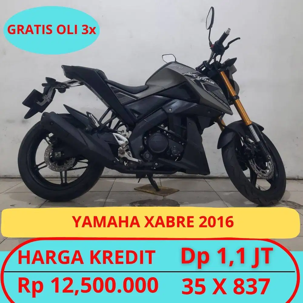 Yamaha Xabre 2016 Dp Murah Hanya 1,2 Jt