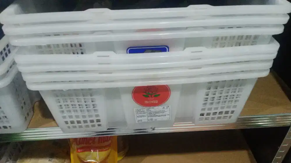 Keranjang bekas lengkeng