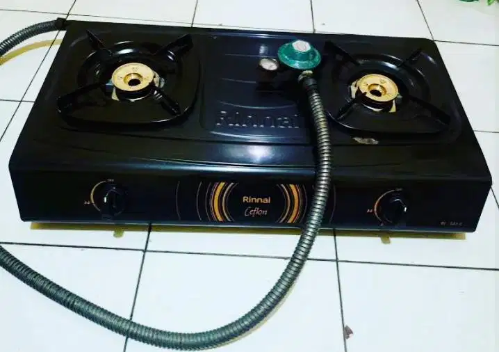 Kompor gas rinnai dua tungku