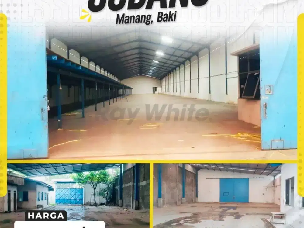 Disewakan Gudang di Manang baki ada Ruang Office