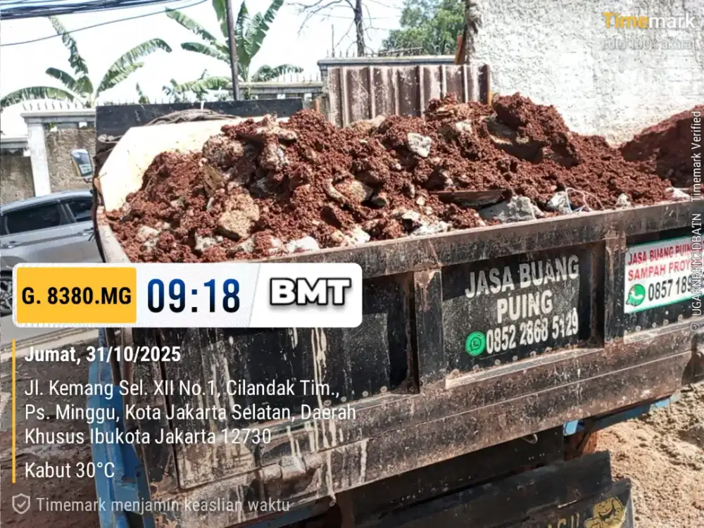 Jasa angkut puing dan tanah