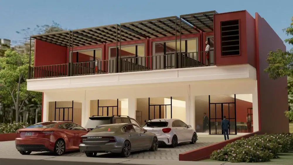 Ruko di Jalan Raya Villa Melati Mas