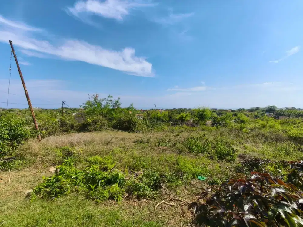 Di jual Lahan tanah premium & unblock view lokasi dekat pantai Pandawa kutuh