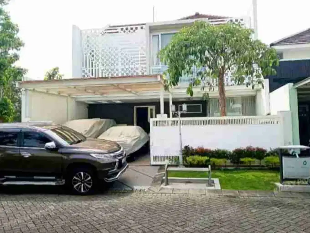 Strategis! Rumah Araya Golf Blok Depan Siap Huni