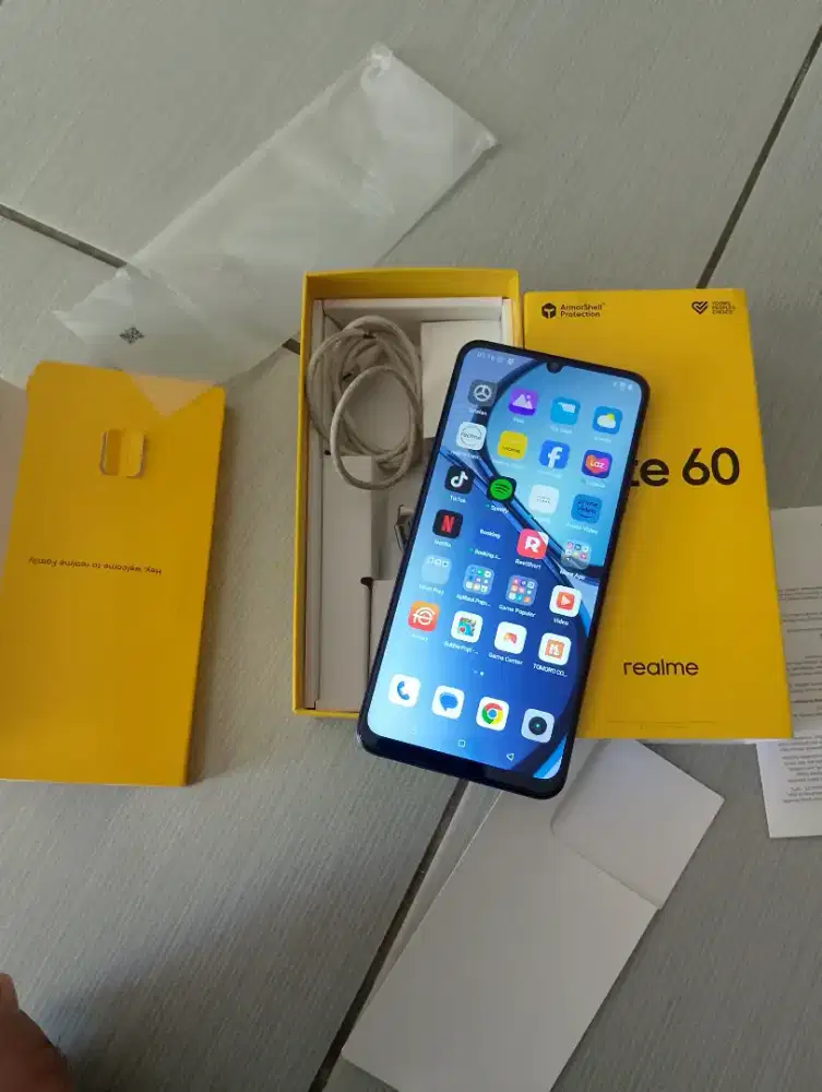 Realme note 60 ram 6/128 fullset