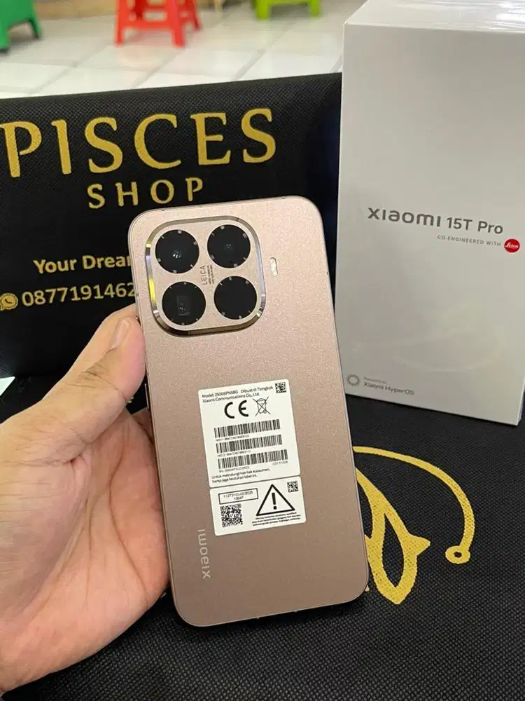 XIAOMI 15T PRO 12/512 PAKE SEBULAN FULSET MULUS