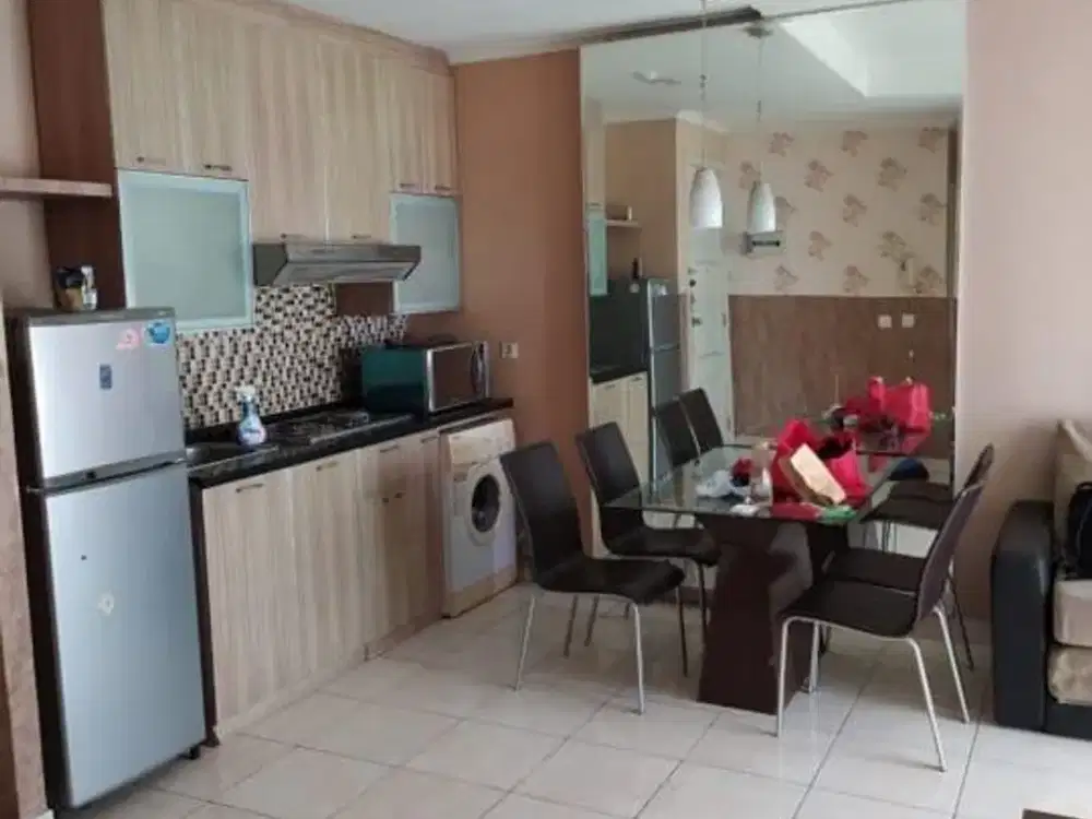 DIJUAL APARTEMEN CITY HOME MOI TWR MIAMI UKU 45 M2 LANTAI 21 SEMI FURNISHED RAPI HRG MENARIK