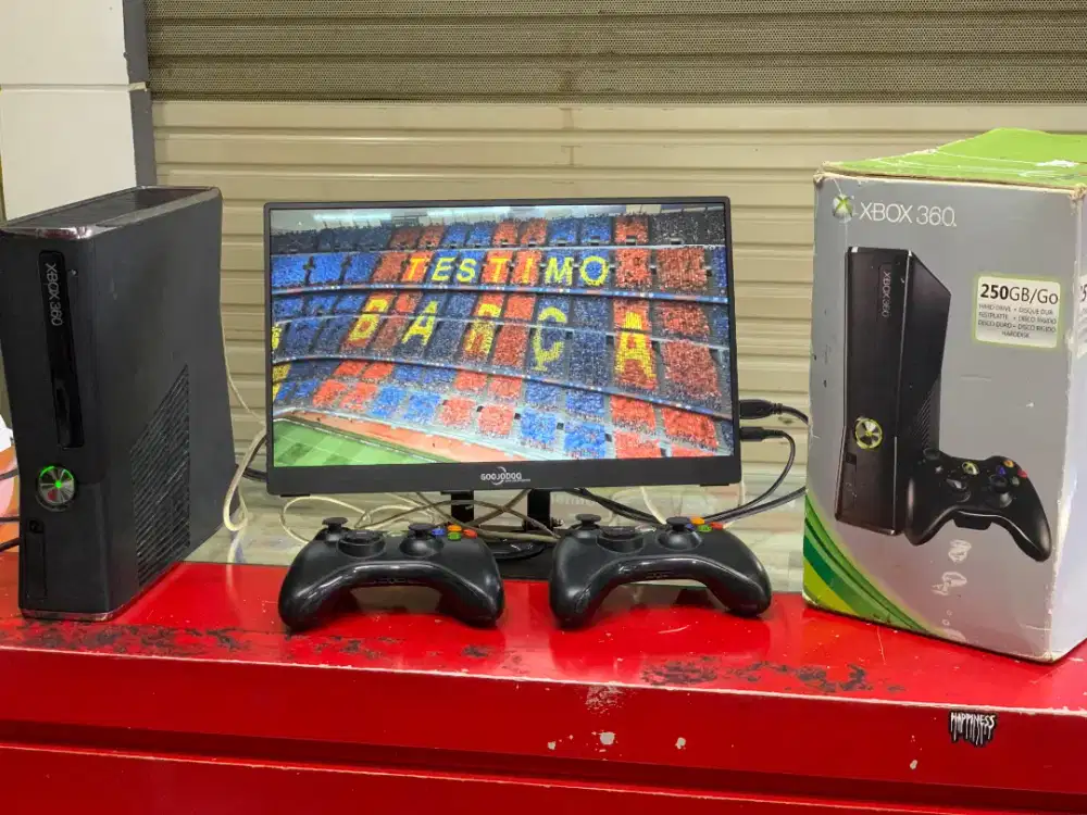 XBOX 360 250GB

Kelengkapan fullset