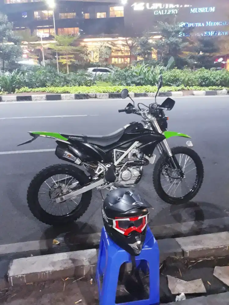 Jual motor trail Kawasaki 150cc