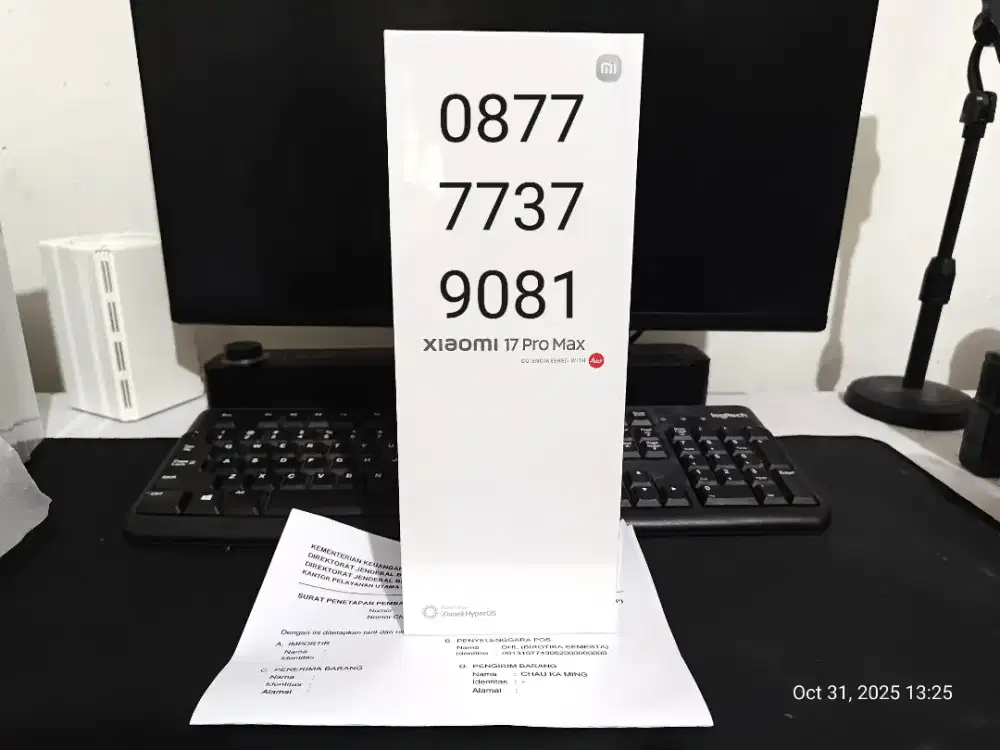 BNIB Xiaomi 17 Pro Max 16+1 TB Hijau - Bayar Pajak