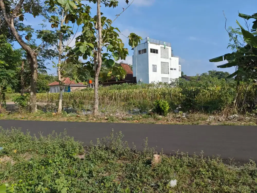 Di Jual Tanah Kavling  Strategis Prospektif di Timur Pasar Sidorejo dekat LPMP,Klinik Sehat Kalasan,Monumen Plataran