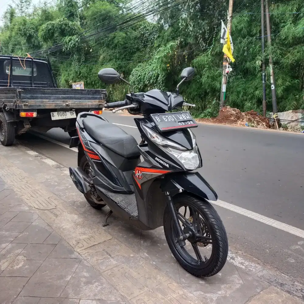 Beat Eco 2016 orisinil lengkap Bagus