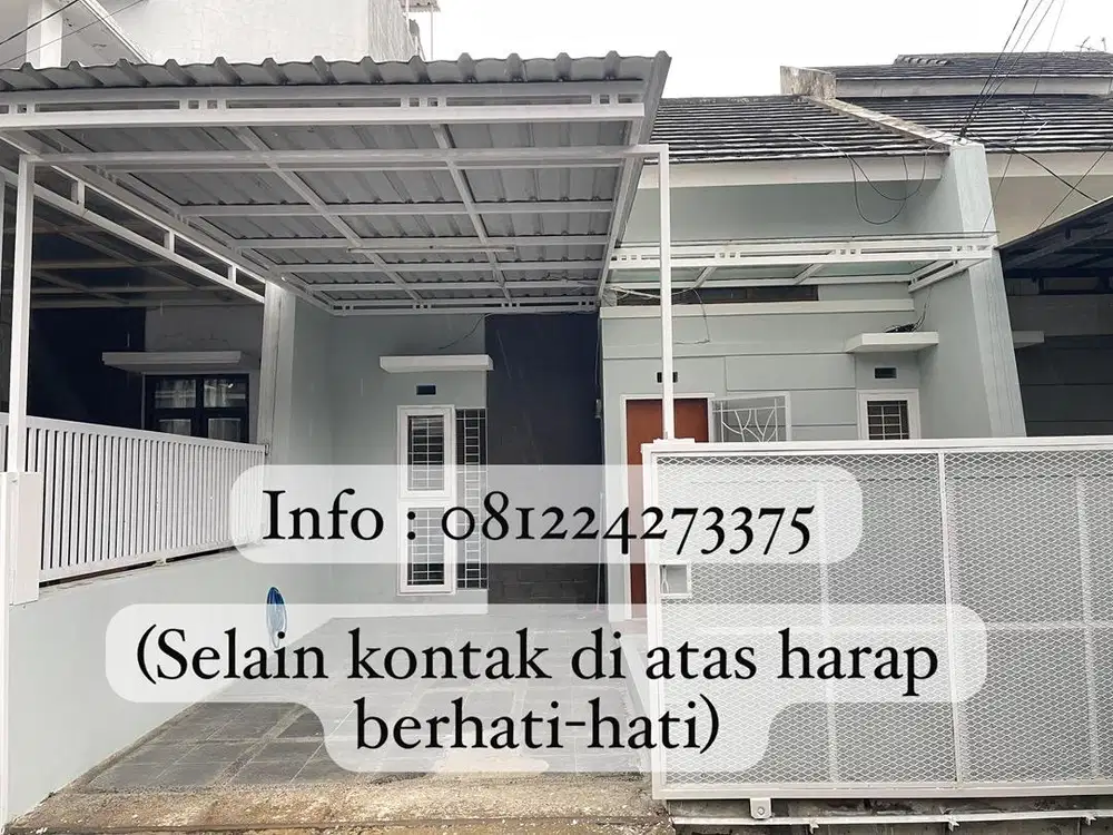 Disewakan rumah pertahun daerah ciganitri bojongsoang bandung