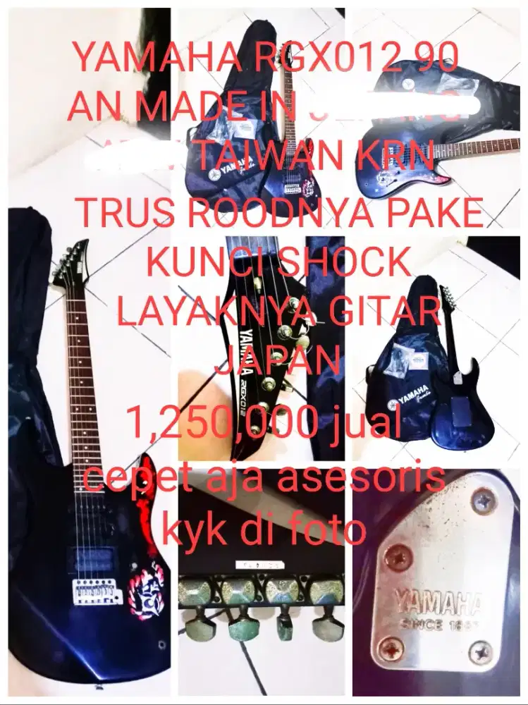 Gitar listrik yamaha RGX 012