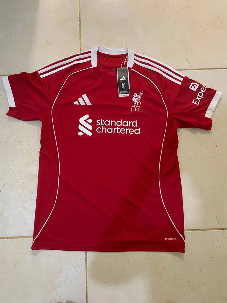 LIVERPOOL HOME 25/26 ORI  Ukuran L (76x54)