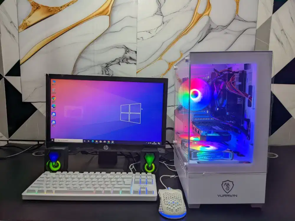 PC GAMING CORE I3 8100 SPEK LENGKAP DI DESKRIPSI ~~