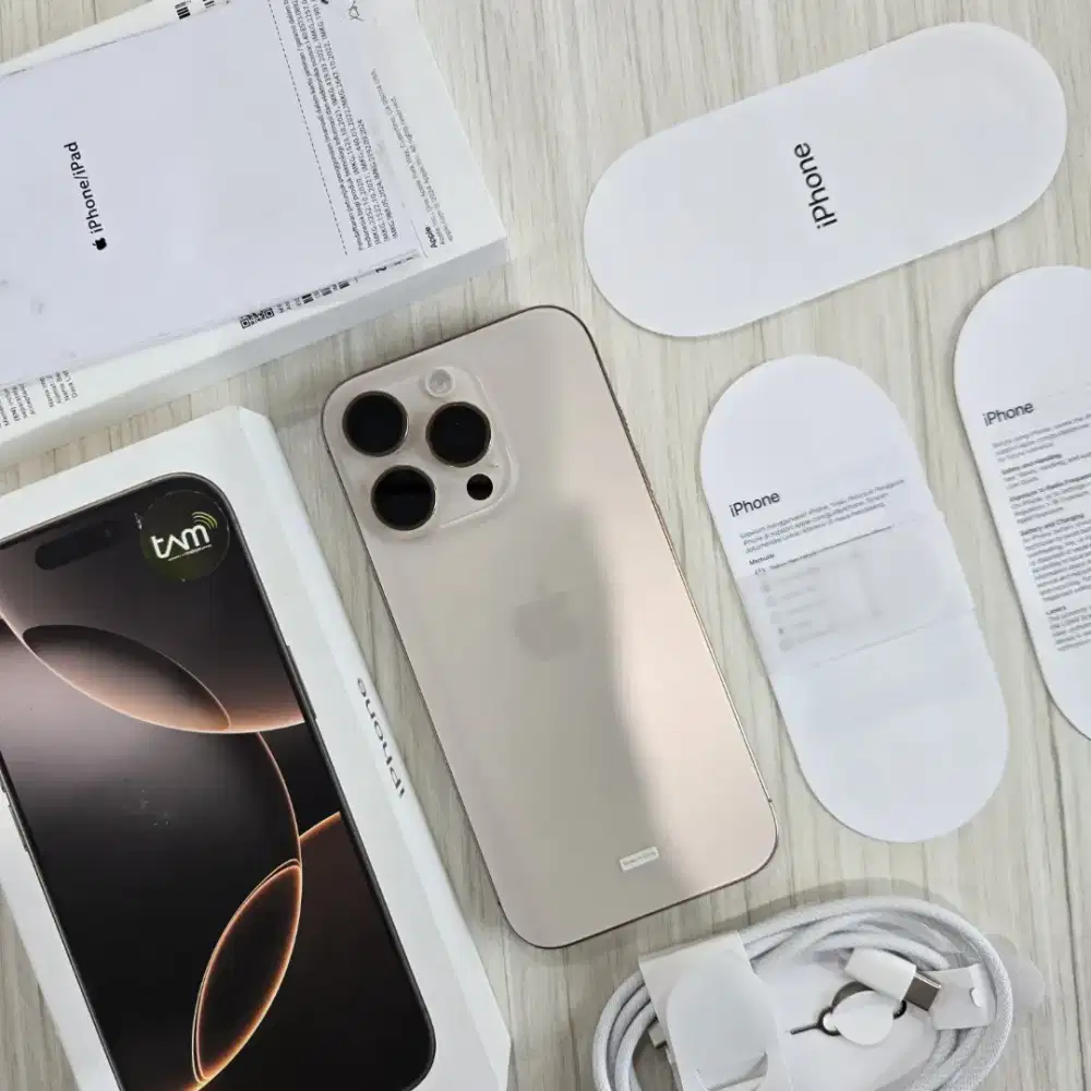 iPhone 16 Pro iBox - 256Gb | Bh 100% | Bekas | Second | 2nd