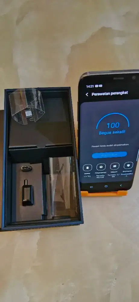 Hp handphone samsung galaxy s8 ram 4/64