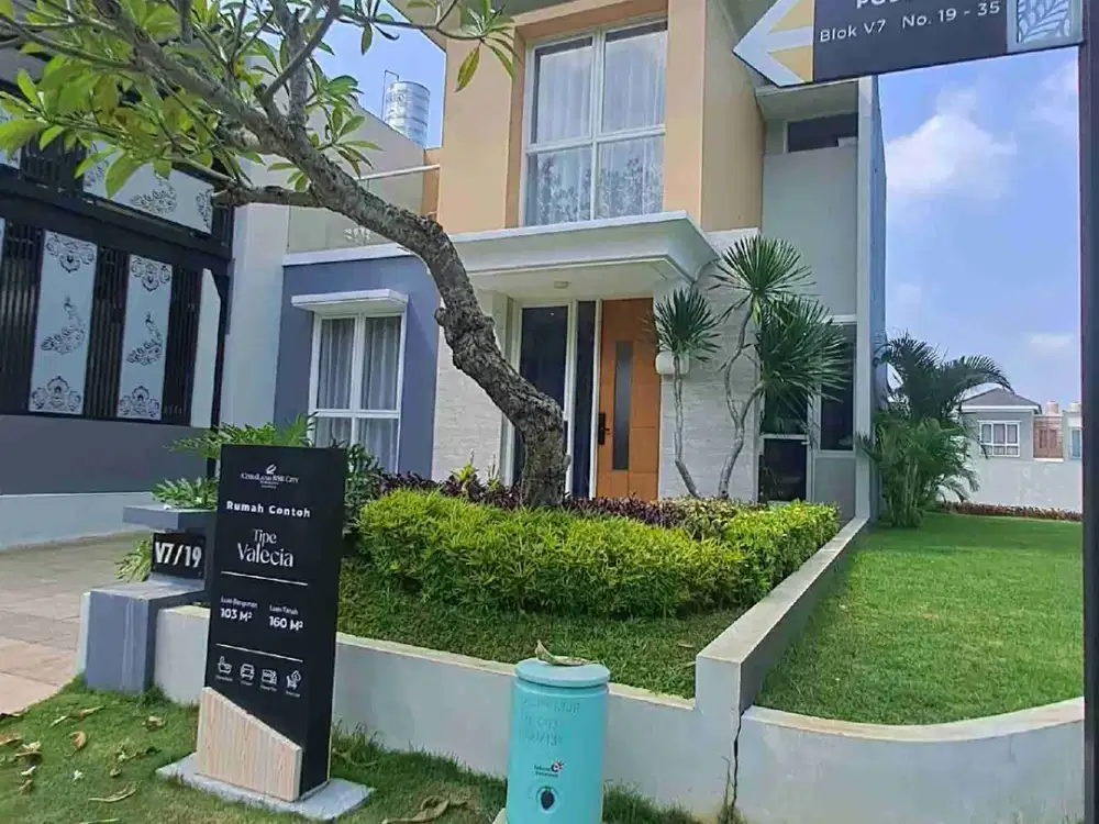 SIAP HUNI DP KPR MULAI 5% DUA LANTAI TYPE VALECIA CITRALAND BSB CITY SEMARANG