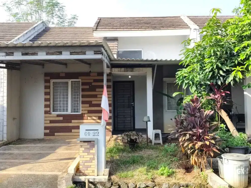Rumah baru renovasi dengan lingkungan asri