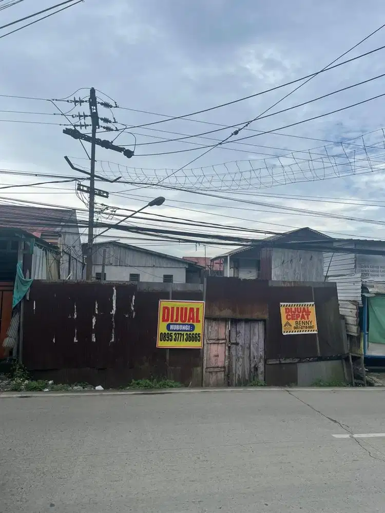 Di jual tanah pinggir jalan