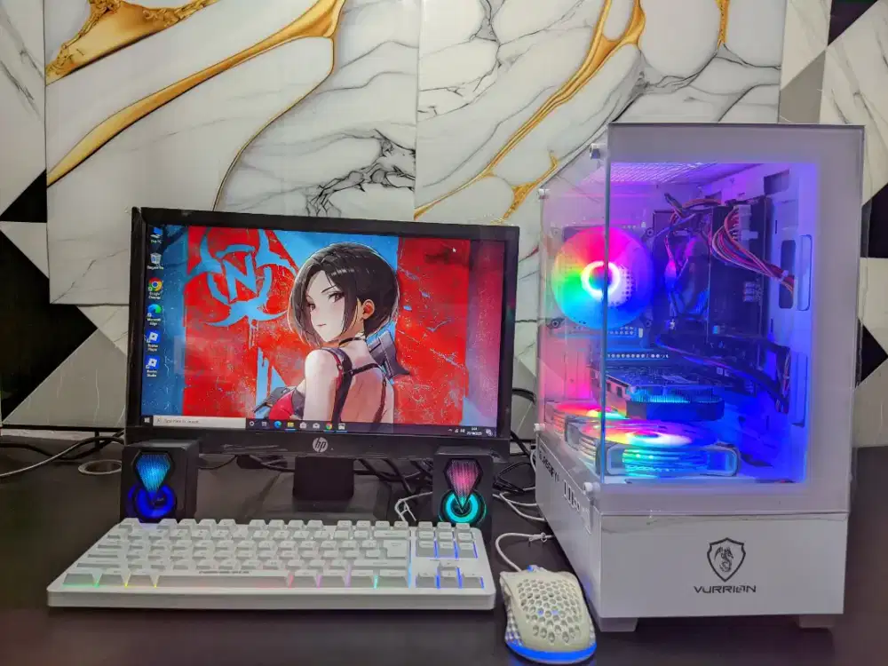 PC FULLSET GAMING EDITING BERGARANSI