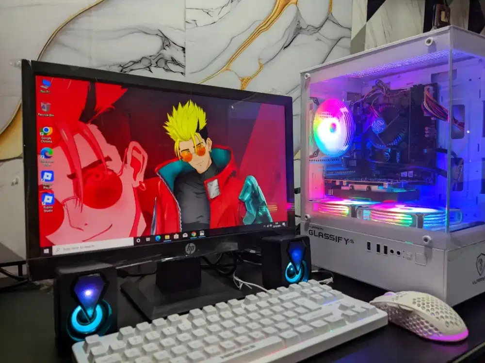 PC FULLSET GAMING EDITING BERGARANSI SIAP PAKAI
