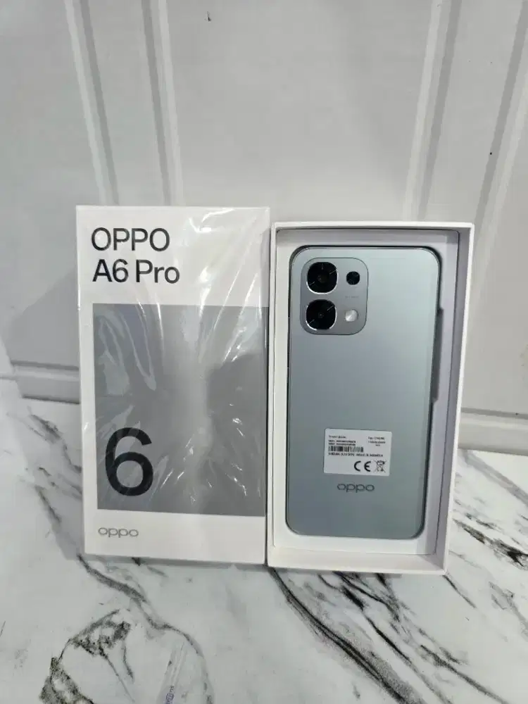 OPPO A6 PRO 4G RAM 8/256 GARANSI PANJANG FULLSET 1 TAHUN UMUR 5 HARI