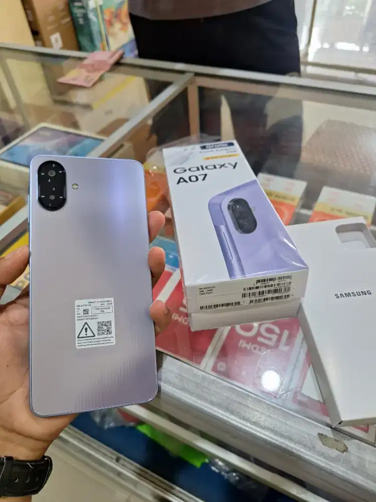 Samsung galaxy A07 ram 4+4/64gb new Garansi resmi 1 tahun