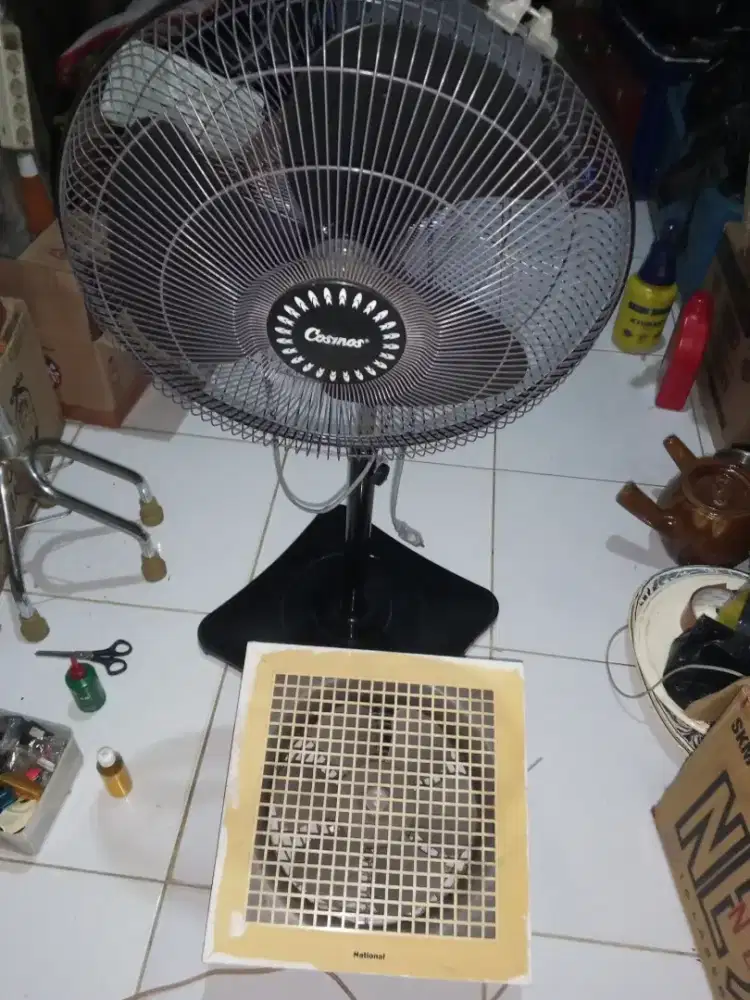 Kipas angin cosmos diri dan Exhaust National Hexos 2brg 250k