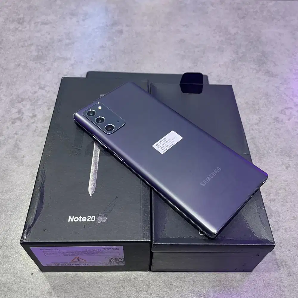 Samsung Note 20 8/256gb lengkap sein