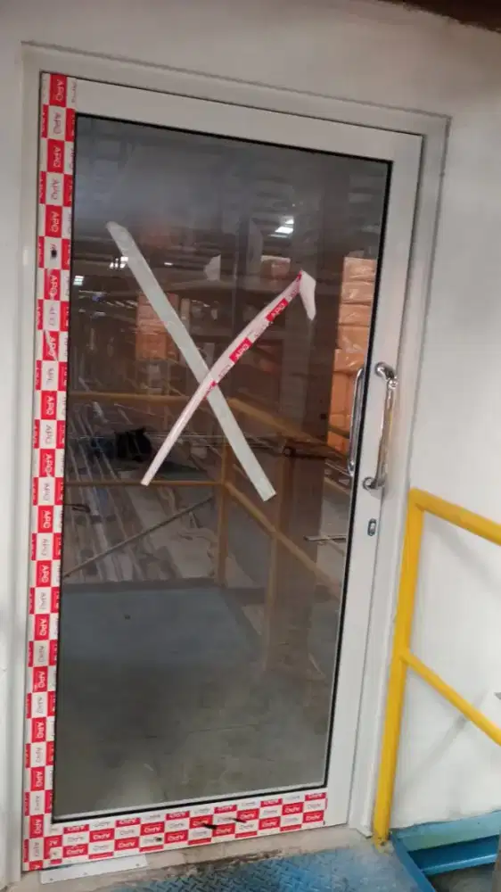 Pintu jendela upvc aluminium kusen