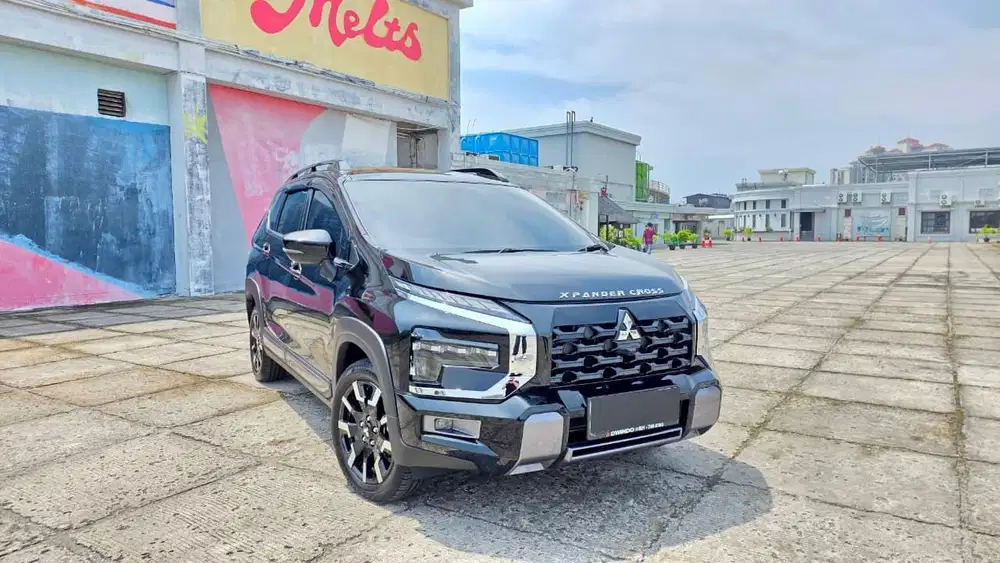 [KM 1.000 PERAK]MITSUBISHI XPANDER CROSS PREMIUM AT HITAM 2025 GRESS