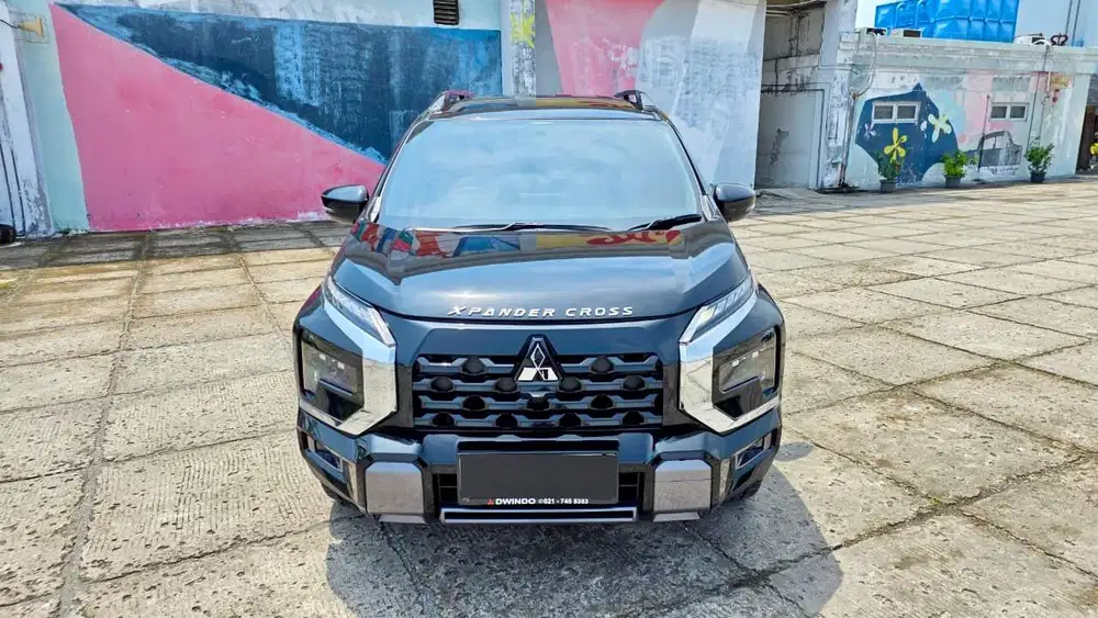[KM 1.000 PERAK]MITSUBISHI XPANDER CROSS PREMIUM AT HITAM 2025 GRESS