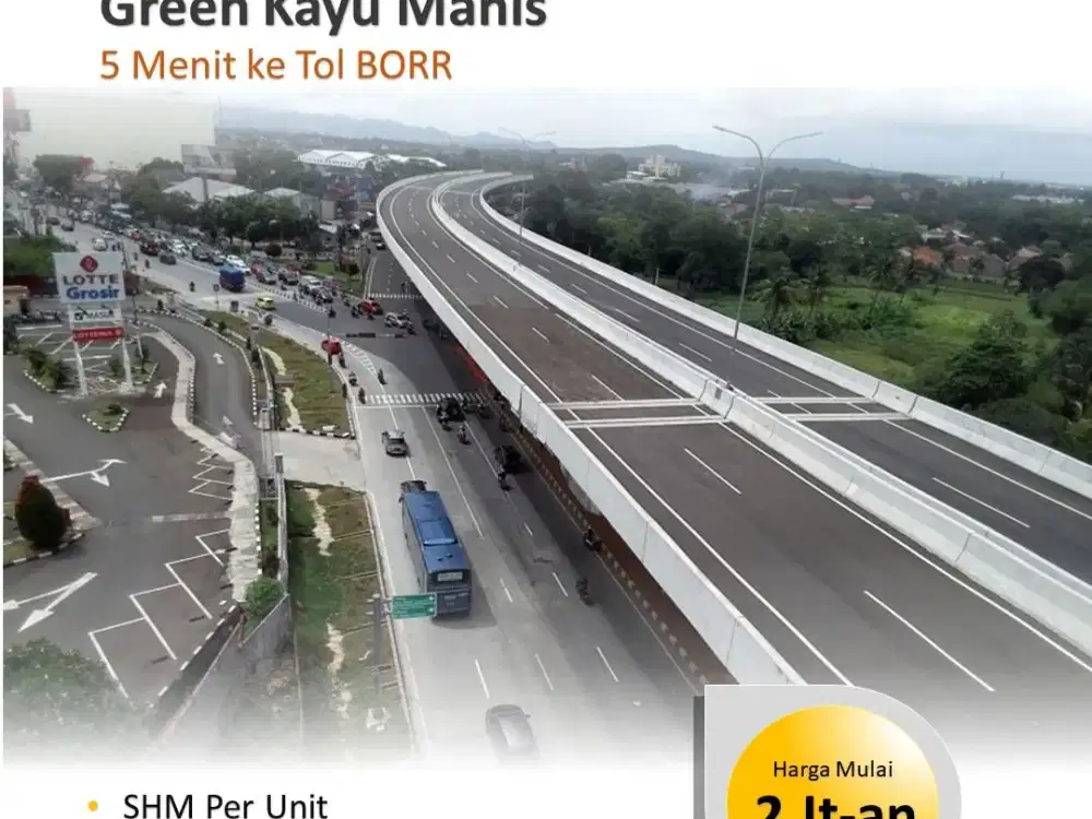 Langsung Balik Nama, Tanah Kavling SHM Dekat Pintu Tol Kayu Manis