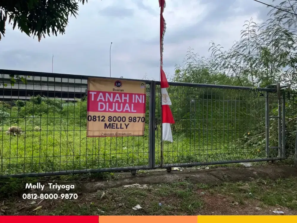 Jual Tanah di Jalan Inspeksi Saluran Tarum Barat Cipinang Melayu, Jakarta Timur