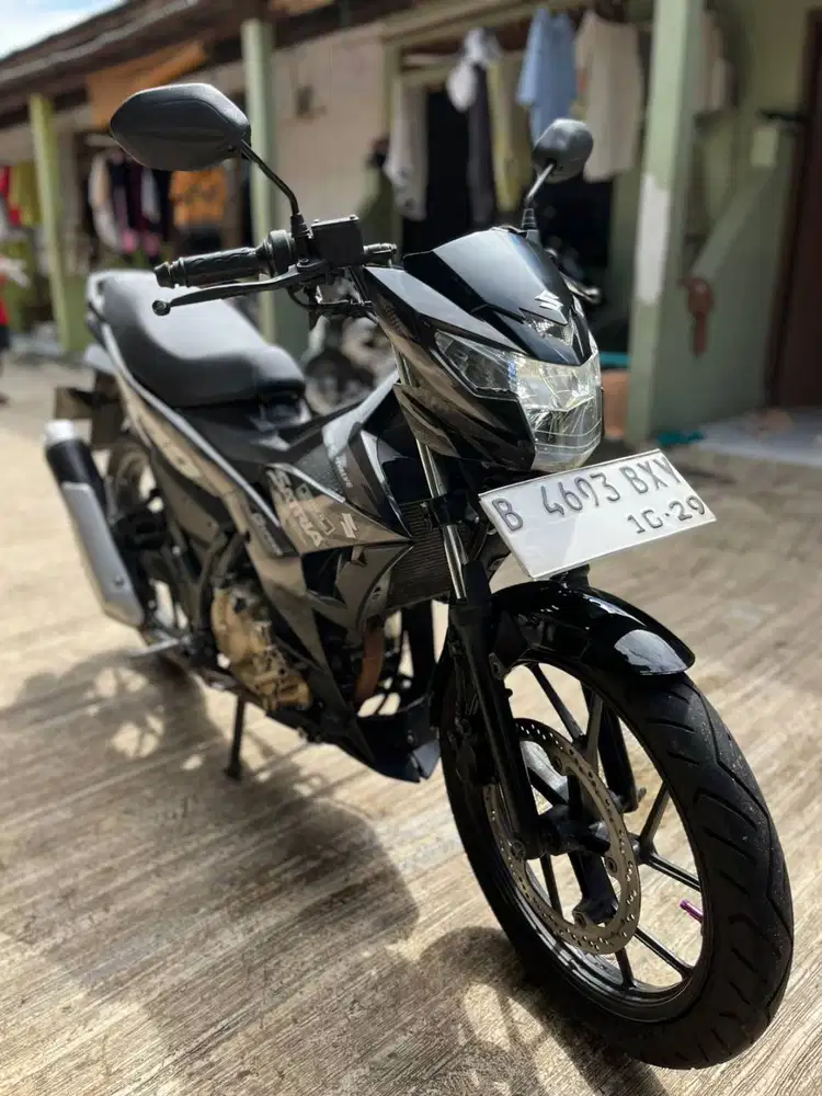 suzuki satria fu fi 2018 hitam b dki