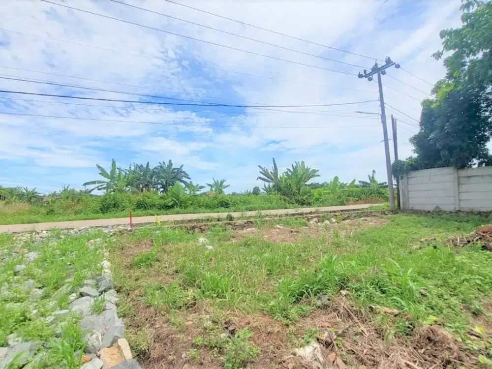 1,4 Juta-an/m2, Kavling Dekat Stasiun Cicayur