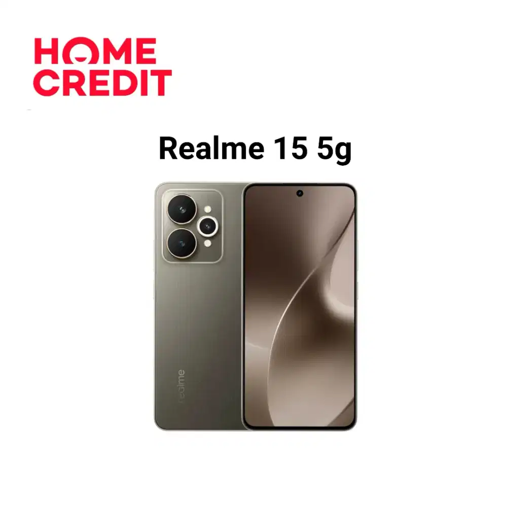 Segampang itu cicilan Realme 15T 5G dengan Homecredit