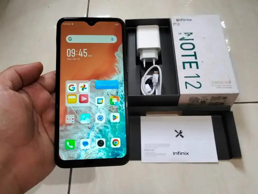BU INFINIX NOTE 12 RAM 8GB +5GB / 256GB 4G 6.7in Finger 50MP 5000Mah