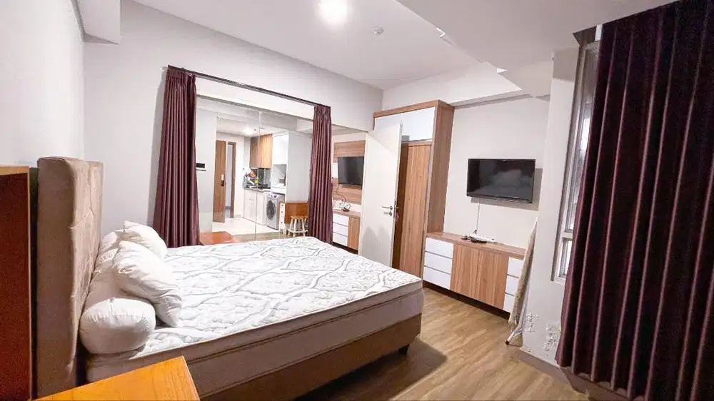 Disewakan Apartemen Skandinavia 1BR Full Furnished Ready Di Tangerang