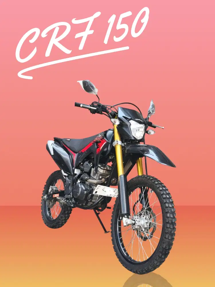 Km 2400 spt baru Honda CRF 150 L {Ktp daerah bs kredit) 150l