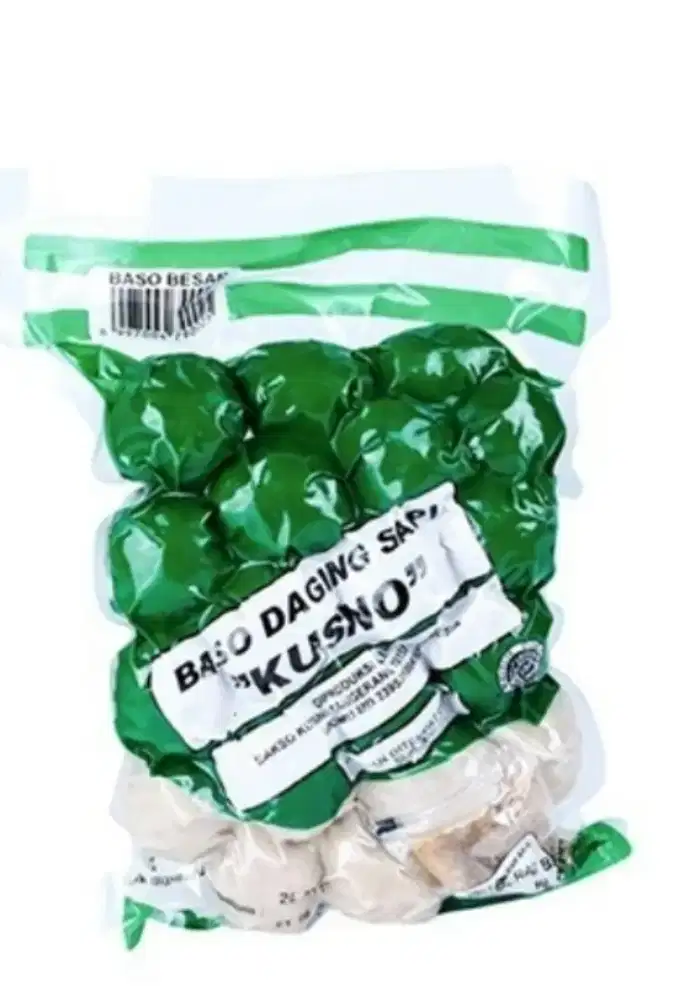 Bakso daging sapi besar merek kusno