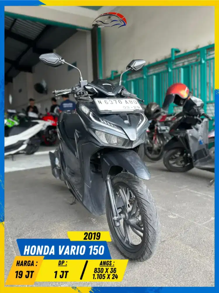 HONDA VARIO 150 2019 SIAP PANTAU BOSSKU HIKMAH MOTOR KEPUH MALANG