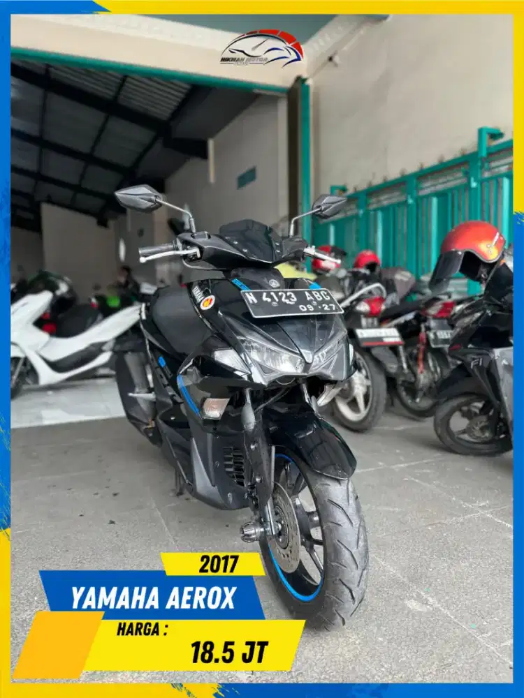YAMAHA AEROX 2017 MURAH MERIAH BOSSKU HIKMAH MOTOR KEPUH MALANG